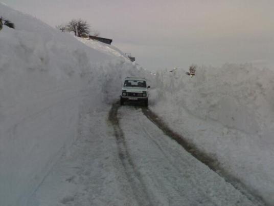 Дорога на Ай-Петри 24 марта 2009