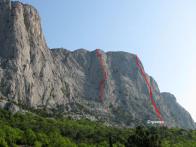 Маршрут "Стрелка" на в. Мшатка-Кая над Форосом