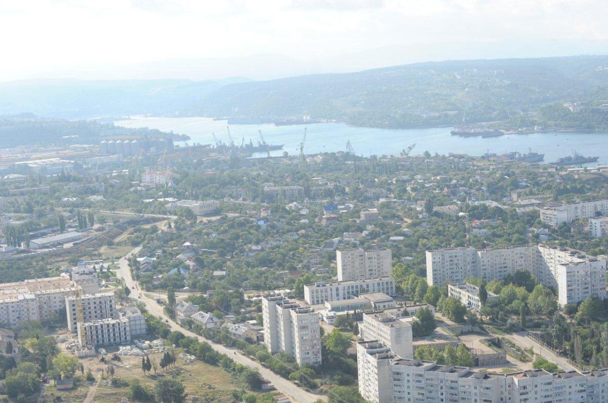 Радиогорка с воздуха. Фото Алексея Юркова