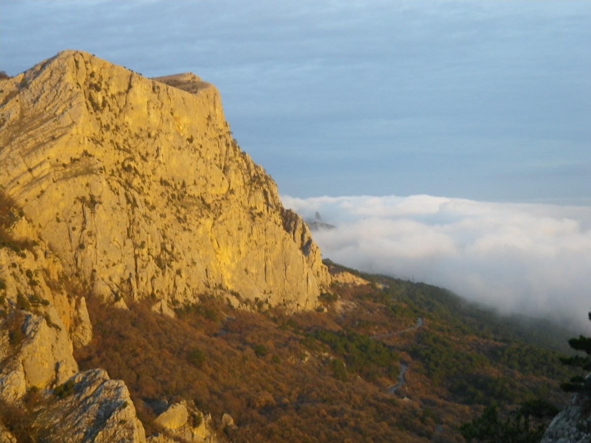 Мердвень-Каясы сегодня на закате