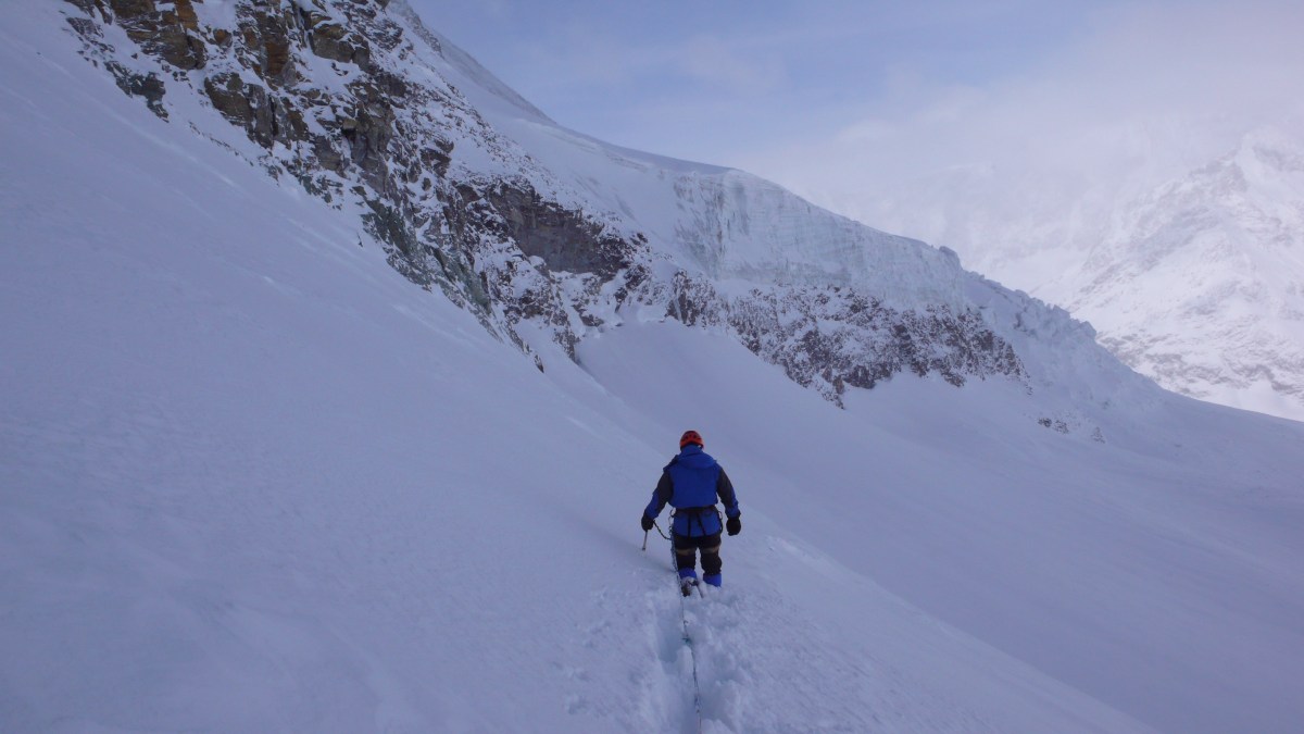 Протаптываем тропу под начало маршрута