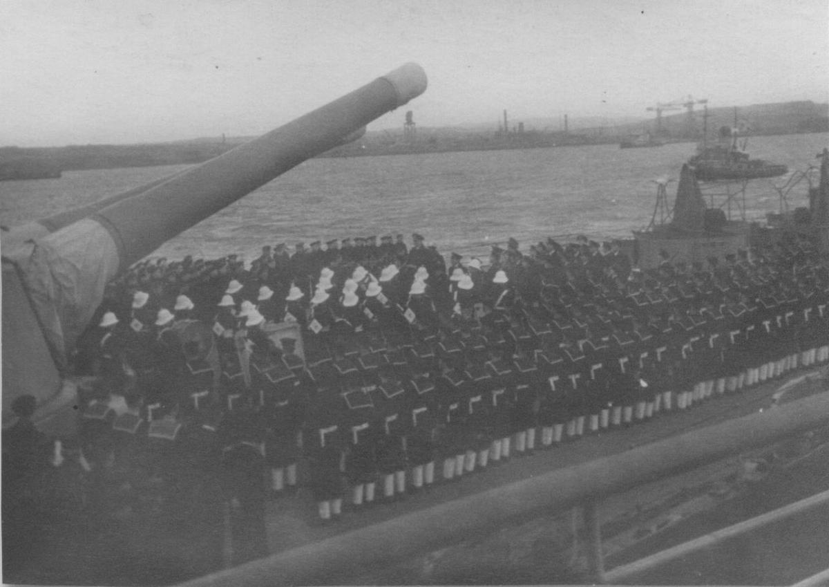 Линкор "Новороссийск", построение