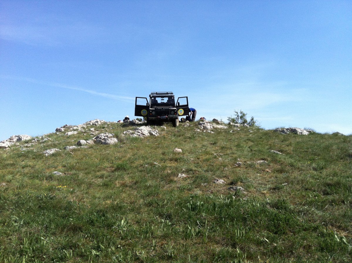 На вершине Кильсе-Бурун