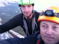 Александр Заколодний и Юрий Круглов на вершине