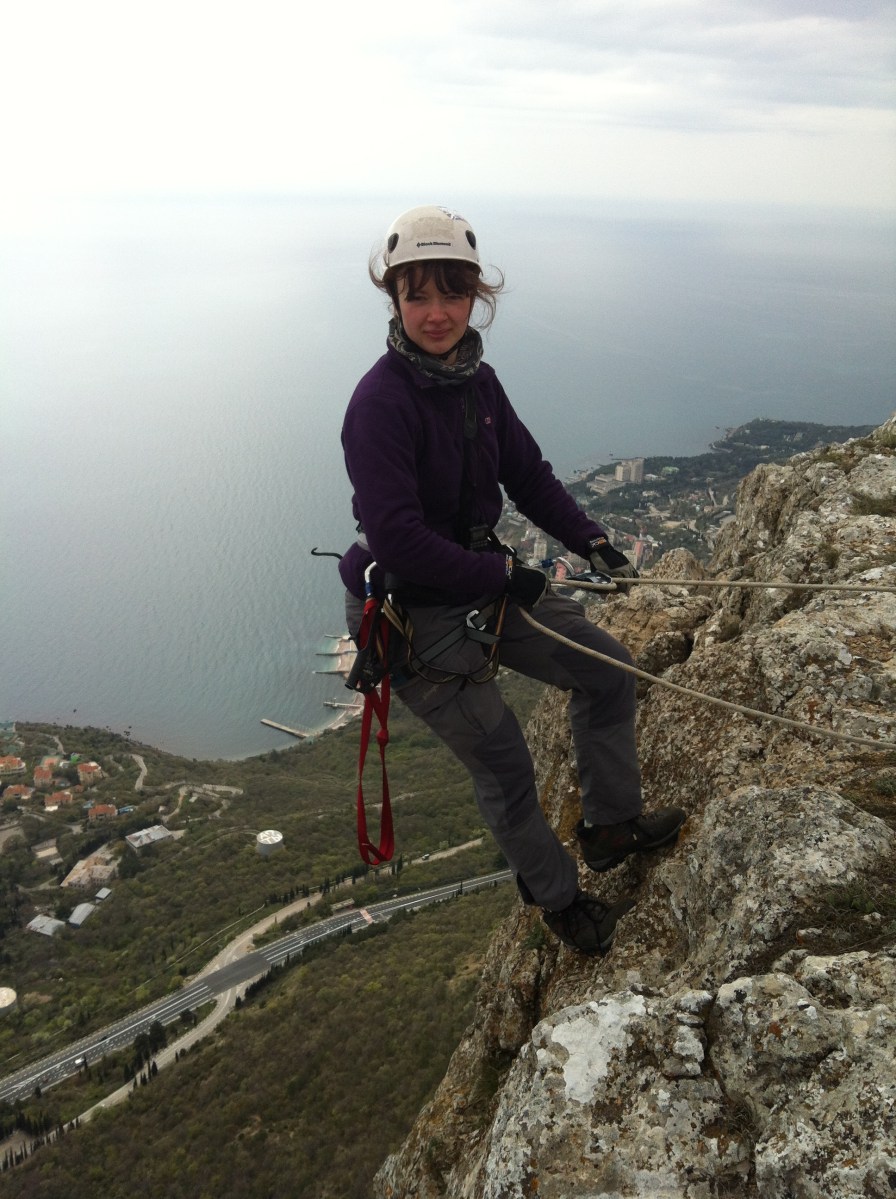 Евгения Алексеева за работой