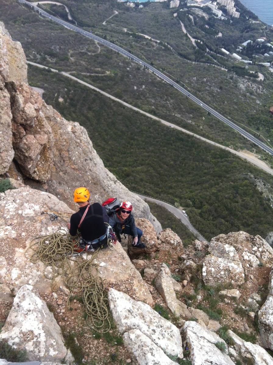 Антон Умнов - Алексендр Маринкевич заканчивают маршрут
