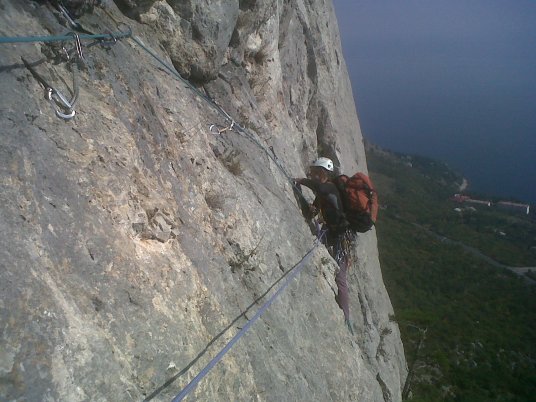 В. Одоев на подходе к пункту R2