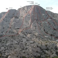 Маршрут "Селекция Генофонда" указан белой линией. Фото А. Жилина