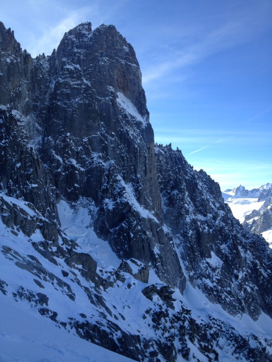Пти Дрю. Вид с севера