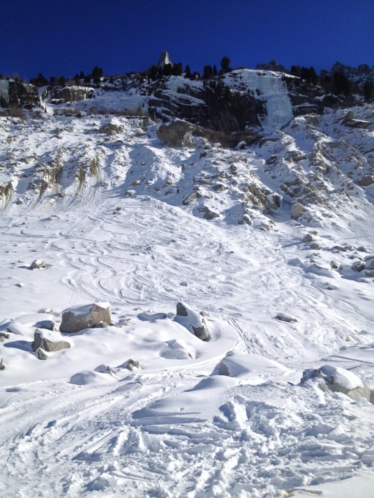 Выкат на ледник