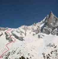 Aiguille des Grands Montets: Pas de Chèvre
