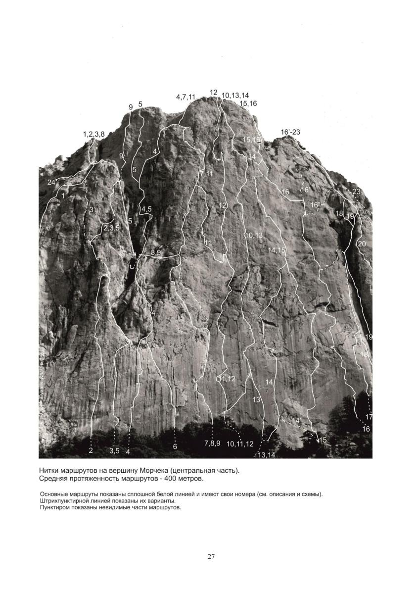 Путеводитель "Морчека - забытая гора". Страница 27
