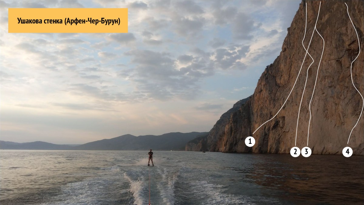 Подход на лыжах под маршруты Арфен-Чер-Буруна