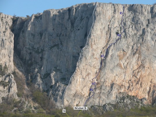 Old School Олдскул - новый маршрут на Спирады