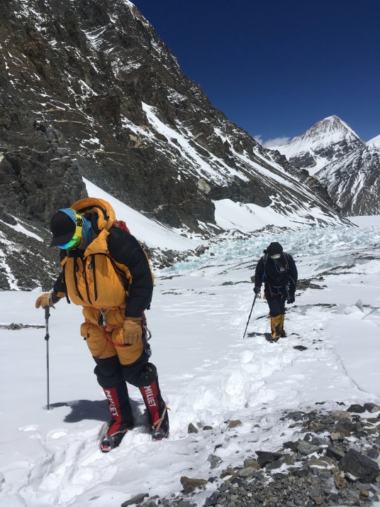 На пути к Северному седлу 
