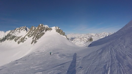 Col de Gébroulaz в обе стороны